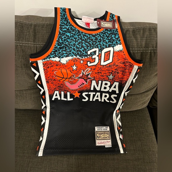 Mitchell Ness 1996 NBA All Star Scottie Pippen Swingman Jersey Men’s Sz: S